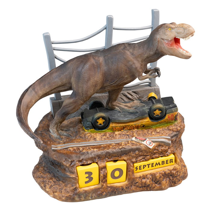 Jurassic Park Calendario perpetuo 3D